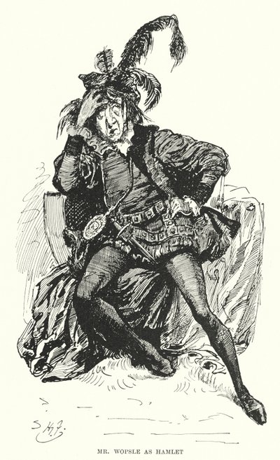 Ilustración de Grandes Esperanzas de Charles Dickens de Harry Furniss