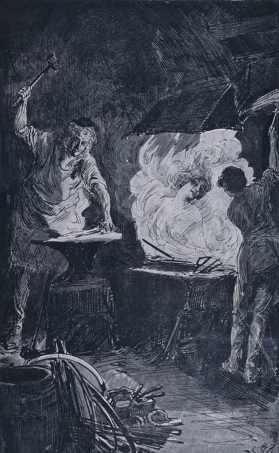 Ilustración para Grandes Esperanzas de Charles Dickens de Harry Furniss