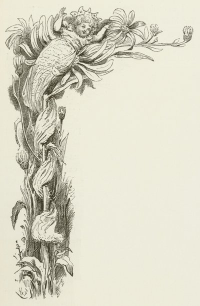Ilustración para Sylvie y Bruno de Lewis Carroll de Harry Furniss