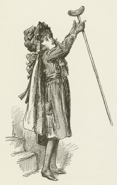 Ilustración para Sylvie y Bruno de Lewis Carroll de Harry Furniss