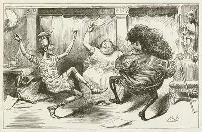 Ilustración para Sylvie y Bruno de Lewis Carroll de Harry Furniss