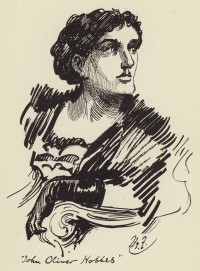 John Oliver Hobbes de Harry Furniss
