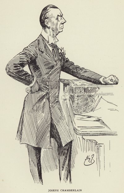 Joseph Chamberlain de Harry Furniss