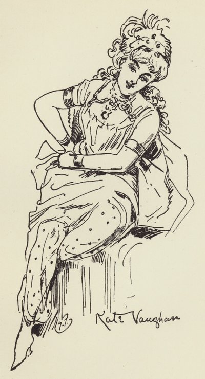 Kate Vaughan de Harry Furniss