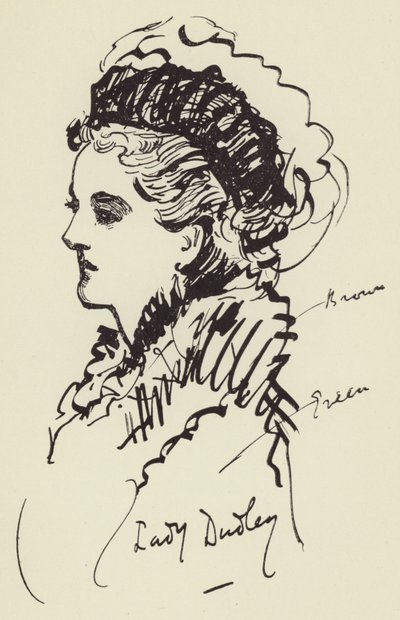 Lady Dudley de Harry Furniss