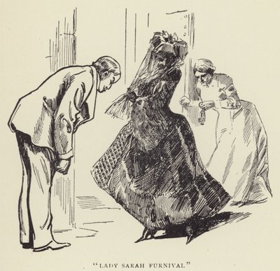 Lady Sarah Furnival de Harry Furniss
