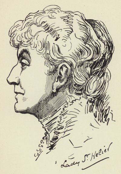 Lady St Helier de Harry Furniss