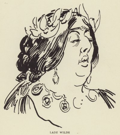 Lady Wilde de Harry Furniss