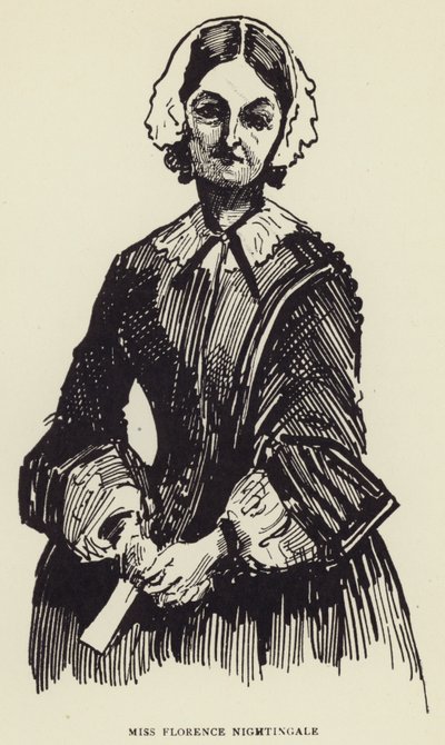 Señorita Florence Nightingale de Harry Furniss