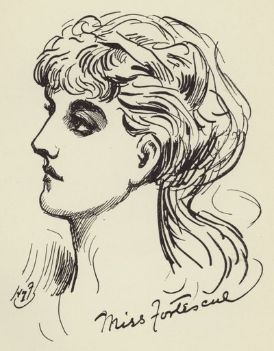 Srta. Fortescue de Harry Furniss
