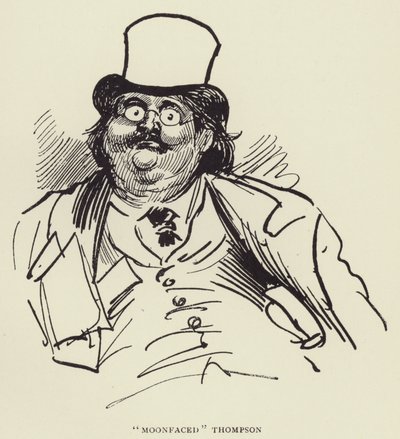 Moonfaced Thompson de Harry Furniss