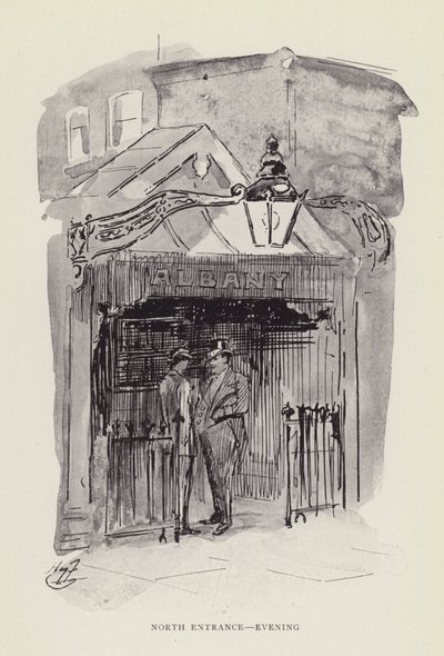 Entrada norte, tarde de Harry Furniss