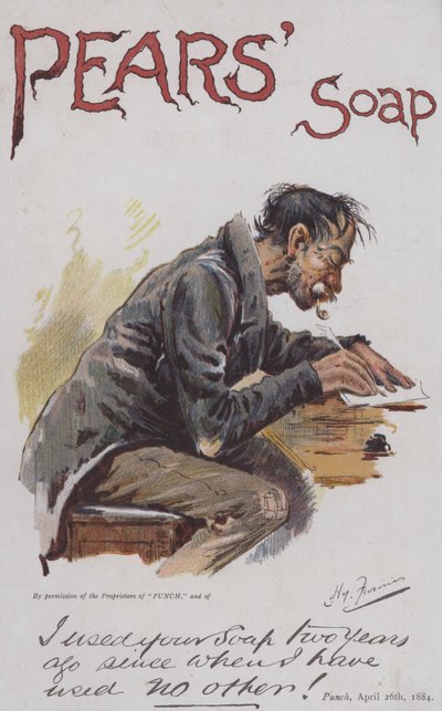 Jabón Pears, Carta de Aprobación de Harry Furniss