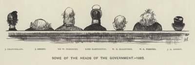 Algunas de las Cabezas del Gobierno de Harry Furniss