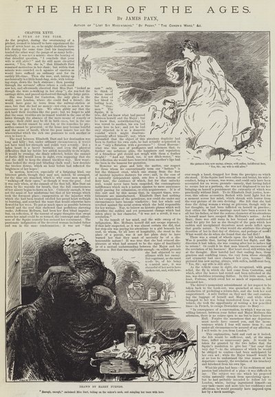 El heredero de las edades, por James Payn de Harry Furniss