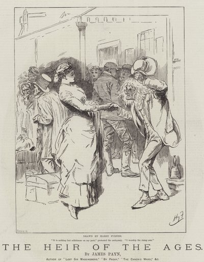 El heredero de los siglos, por James Payn de Harry Furniss