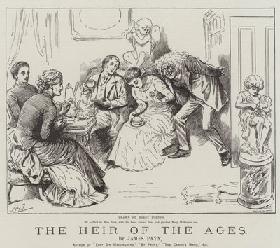 El heredero de las edades, por James Payn de Harry Furniss