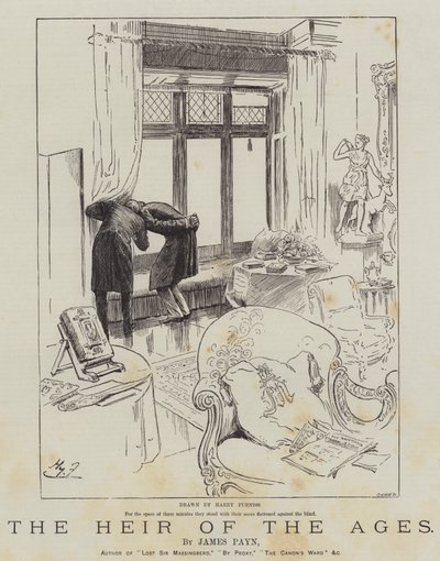 El heredero de las edades, por James Payn de Harry Furniss