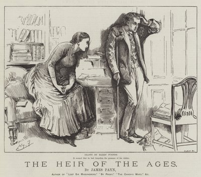 El heredero de las edades, por James Payn de Harry Furniss
