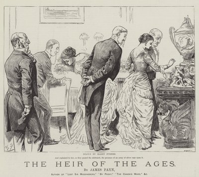 El heredero de las edades, por James Payn de Harry Furniss