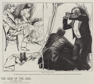El heredero de las edades, por James Payn de Harry Furniss