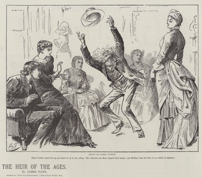 El heredero de las edades, por James Payn de Harry Furniss