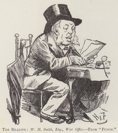 La realidad, W H Smith, Esquire, Oficina de Guerra de Harry Furniss