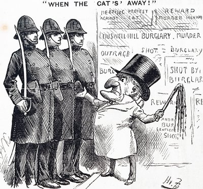 Cuando el gato no está de Harry Furniss