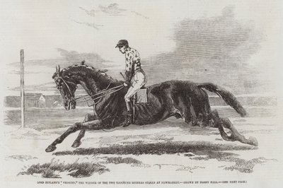 Vedette de Lord Zetland, el ganador de las Dos Mil Guineas en Newmarket de Harry Hall