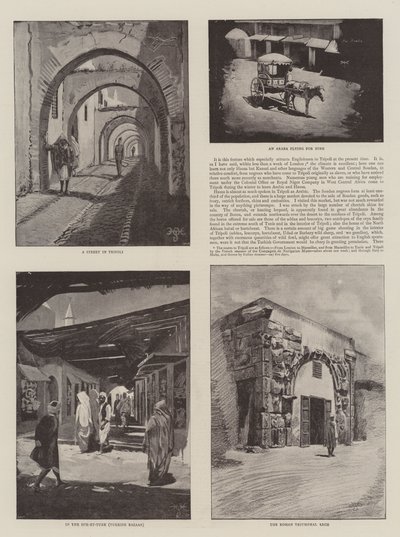 Escenas de Trípoli de Harry Hamilton Johnston