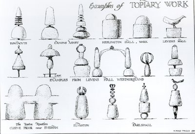 Ejemplos de trabajo de topiaria, 1902 de Harry Inigo Triggs