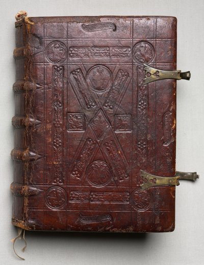 Libro de los Evangelios con Retratos de Evangelistas de Hausbuch Master