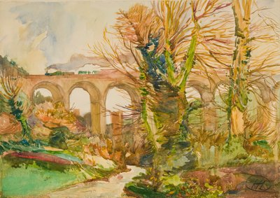 Puente ferroviario, St. Austell, Inglaterra, 1905 de Hayley Lever