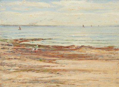 Largo Shore (óleo sobre lienzo) de Hector Chalmers