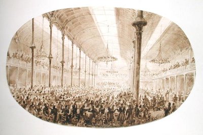Un banquete, c.1865 de Hector Horeau