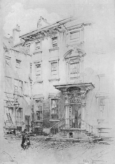 Casa de Sir Christopher Wren, Love Lane de Hedley Fitton