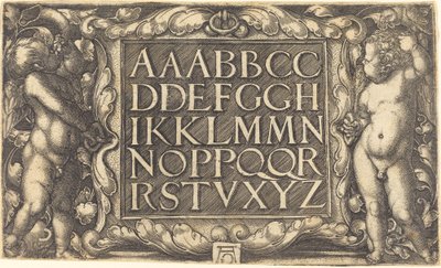 Alfabeto de Heinrich Aldegrever