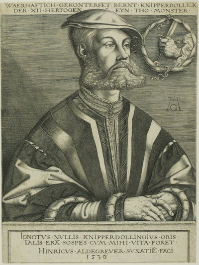 Bernard Knipperdolling de Heinrich Aldegrever