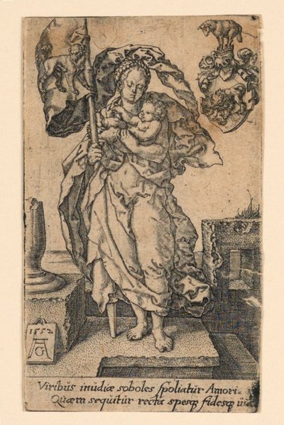 Caridad de Heinrich Aldegrever