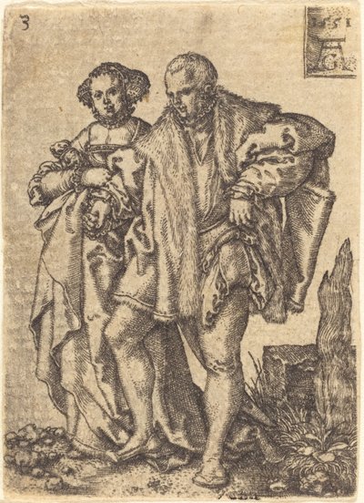 Pareja Bailando de Heinrich Aldegrever