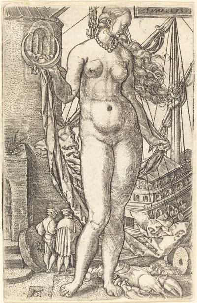 Luna de Heinrich Aldegrever
