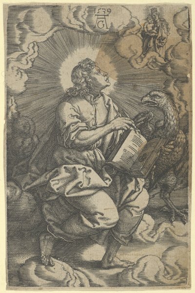San Juan, de Los Cuatro Evangelistas de Heinrich Aldegrever