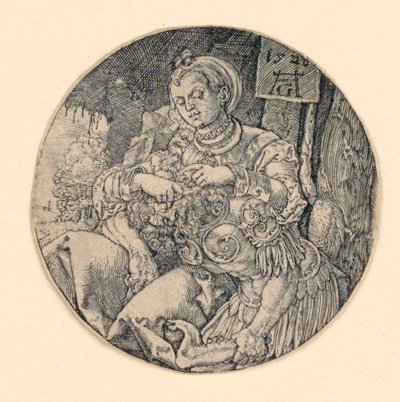 Sansón y Dalila de Heinrich Aldegrever