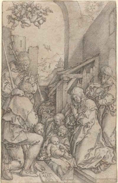 La Natividad de Heinrich Aldegrever
