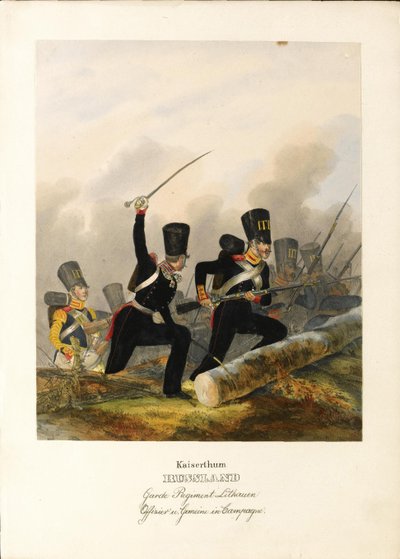 El Regimiento de la Guardia Lituana de Heinrich Ambros Eckert