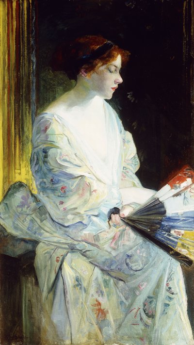 Una dama exótica, 1911 de Heinrich Augustus Schwabe