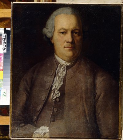 Retrato de A. von Berg par Buchholz, Heinrich (1735-1780) de Heinrich Buchholtz