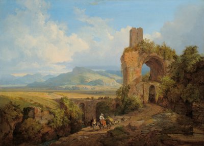 Paisaje de campaña de Heinrich Burkel
