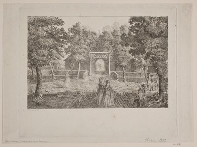 Entrada a una mansión de Heinrich Christian Schumacher