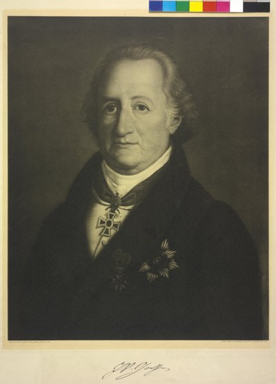 Johann Wolfgang von Goethe de Heinrich Christoph Kolbe